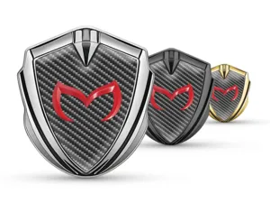 Mazda Emblem Silikon Abzeichen Minimaler Stil Universell